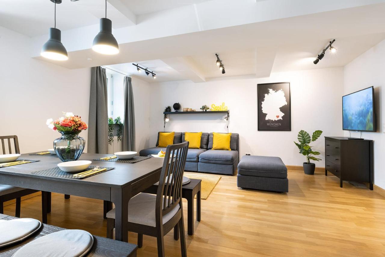 Marienplatz Apartment 2 Bedrooms Living Room Kitchen Munich Extérieur photo